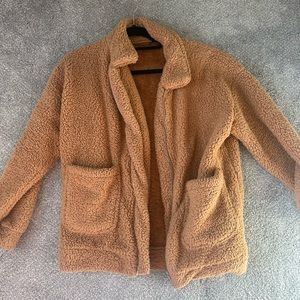 Brown Sherpa Jacket